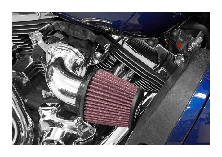 K&N High Flow Air Charger Short Intake Kit For Harley Touring 2008-2016 - Image 7
