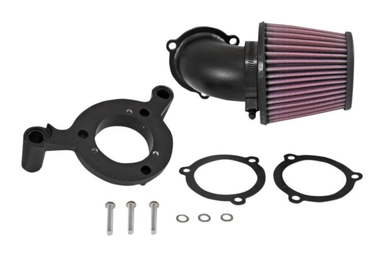 K&N High Flow Air Charger Short Intake Kit For Harley Touring 2008-2016 - Image 3