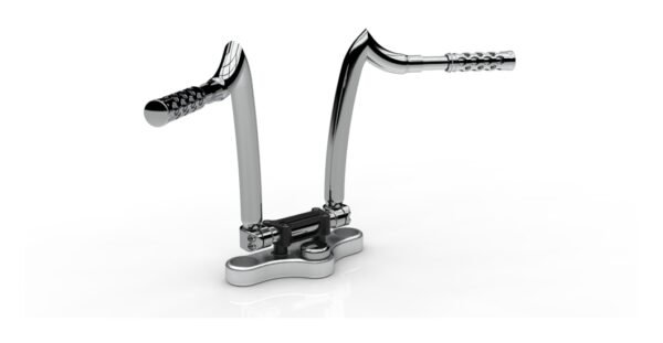 KST Kustoms 1 1/2" Spearhead Handlebars For Harley With 1 1/4" Clamp