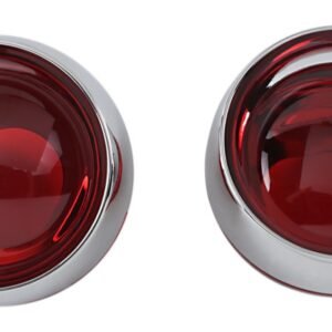 Kuryakyn Deep Dish Bezels With Lenses Honda / Kawasaki Cruisers 2001-2017