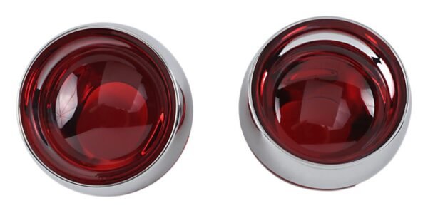 Kuryakyn Deep Dish Bezels With Lenses Honda / Kawasaki Cruisers 2001-2017