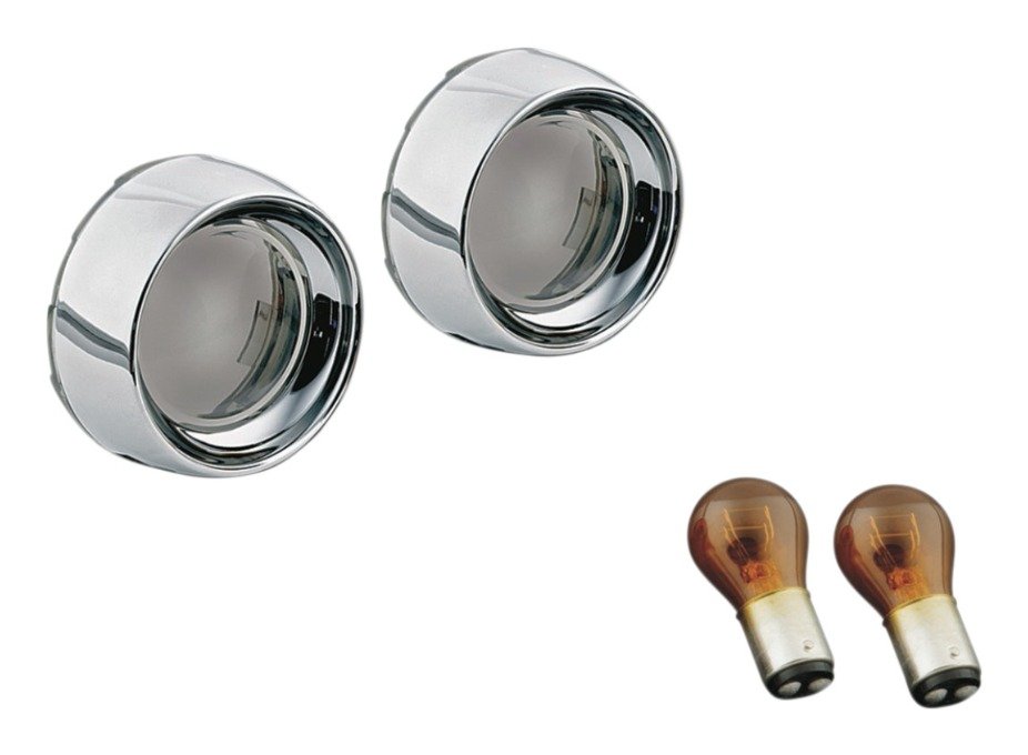 Kuryakyn Deep Dish Bezels With Lenses Honda / Kawasaki Cruisers 2001-2017 - Image 3