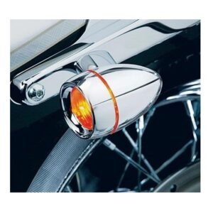 Kuryakyn Deuce Turn Signal Deep Dish Bezel For Harley 2000-2022