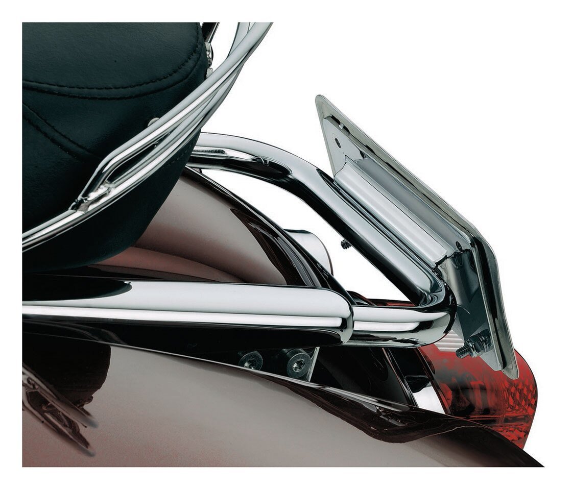 Kuryakyn Lay Down License Plate Holder For Harley Road King 1997-2008 - Image 2