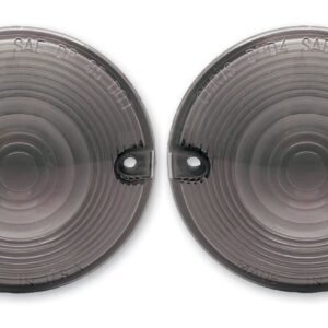 Kuryakyn Replacement Smoke Turn Signal Lenses For Harley 1986-2022