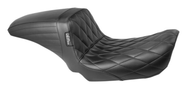Le Pera Kickflip Diamond Stitch Seat For Harley