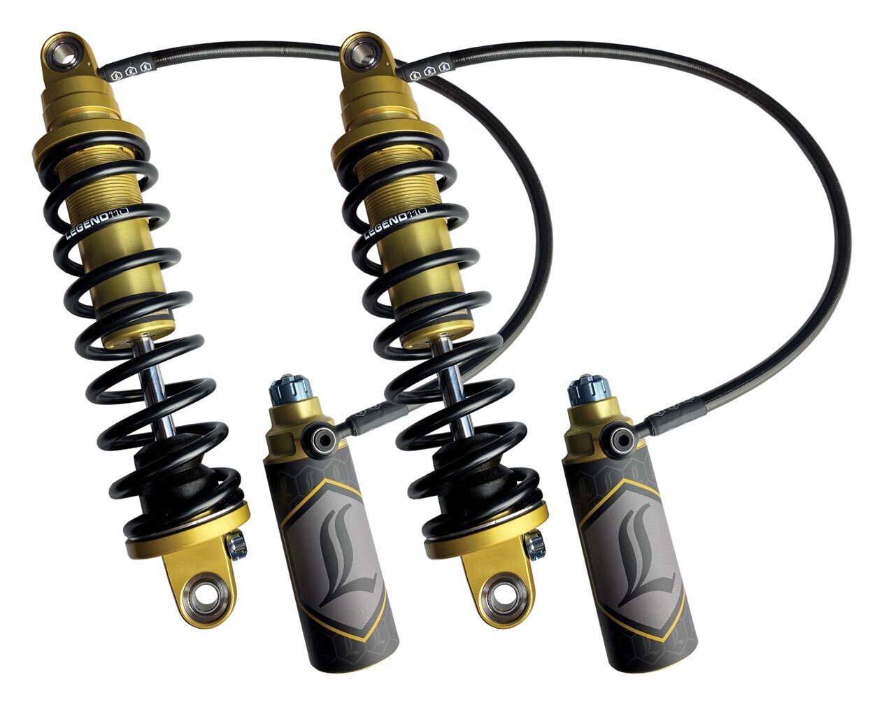 Legend Suspension REVO-ARC Reservoir Shocks For Harley - Image 5