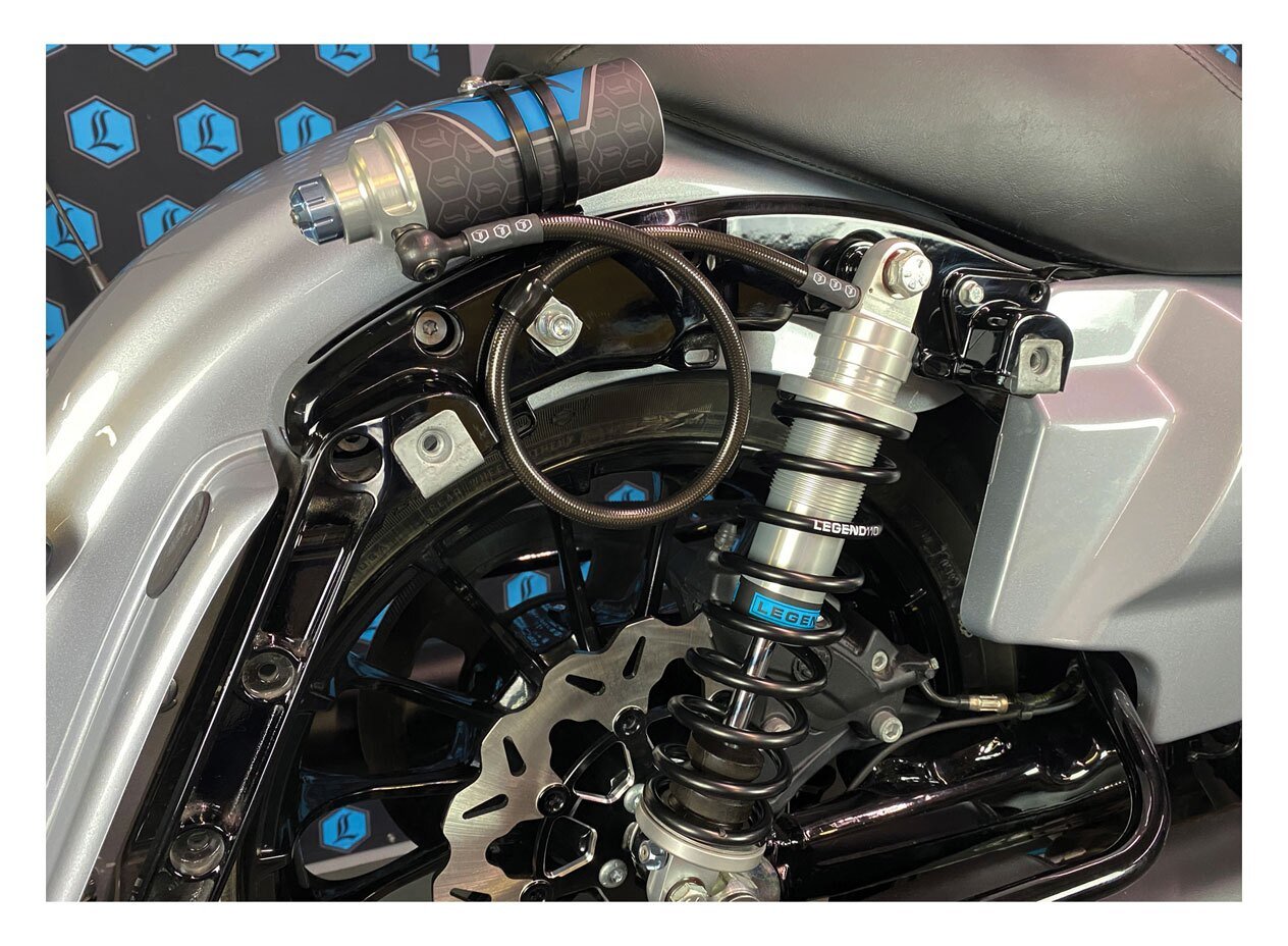 Legend Suspension REVO-ARC Reservoir Shocks For Harley - Image 3