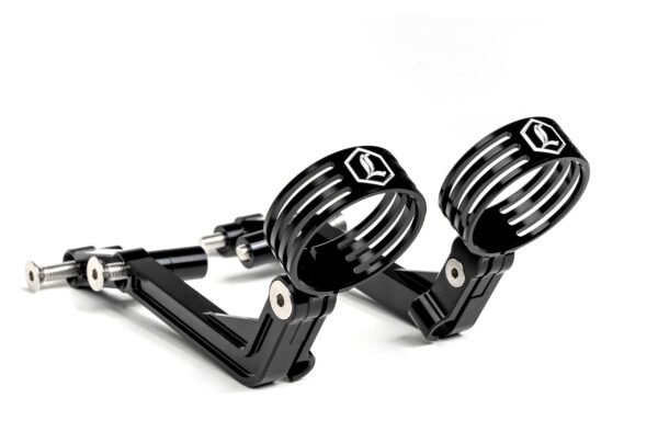 Legend Suspension REVO ARC External Reservoir Mount For Harley