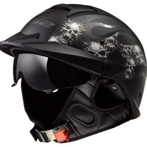 LS2 Rebellion Bones Helmet (MD and XL)