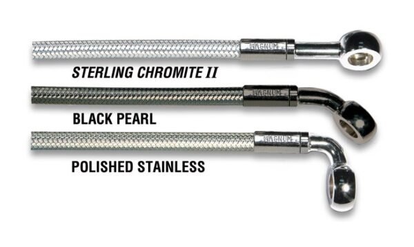 Magnum Alternate Length Non ABS Upper Brake Line