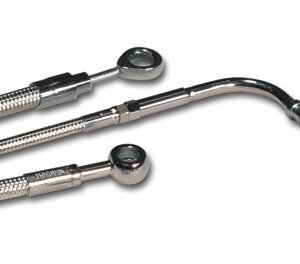 Magnum Braided Rear Brake Line For Harley Touring 1997-2007