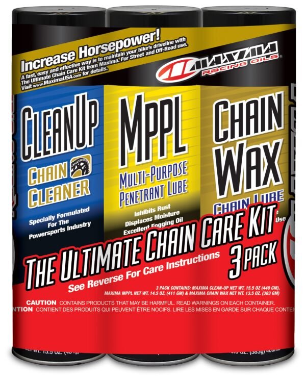 Maxima Chain Care Kit With Chain Wax