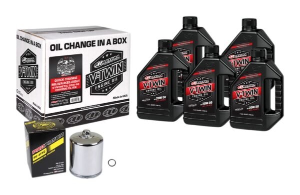 Maxima V-Twin Engine Oil Change Kit For Harley
