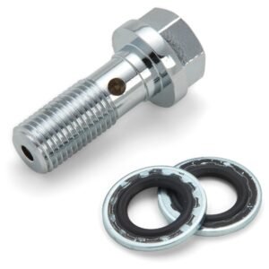 Milwaukee Twins 10mm Brake Line Banjo Bolt Kit
