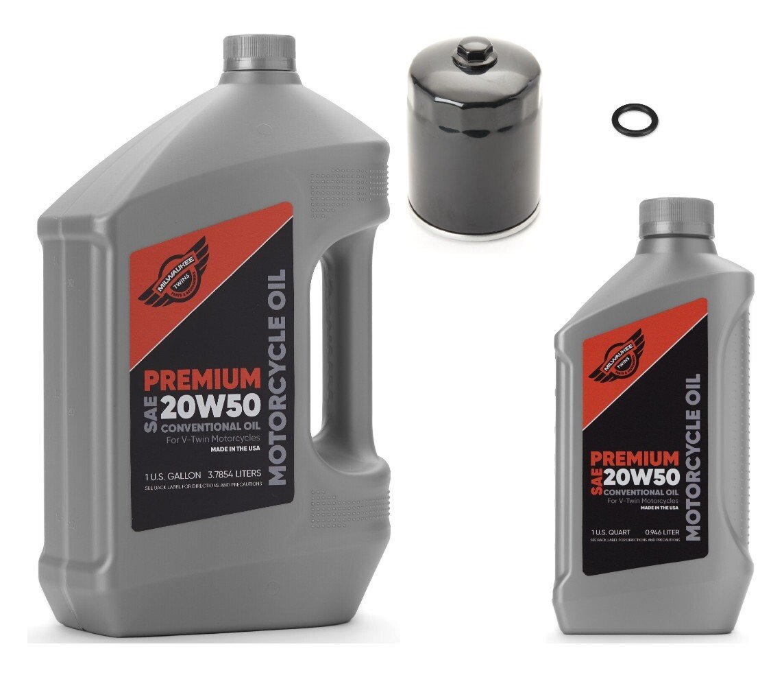 Milwaukee Twins Engine Only Oil Change Kit For Harley - Image 2