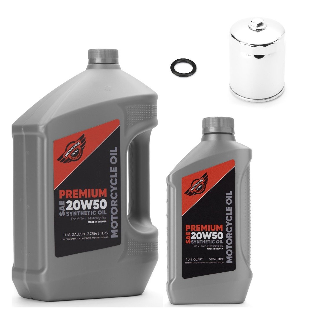 Milwaukee Twins Engine Only Oil Change Kit For Harley - Image 3