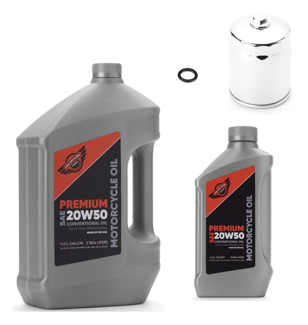 Milwaukee Twins Engine Only Oil Change Kit For Harley - Image 4
