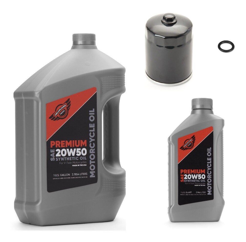 Milwaukee Twins Engine Only Oil Change Kit For Harley