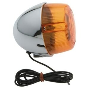 Milwaukee Twins Late Style Turn Signal Assembly For Harley 1986-1995