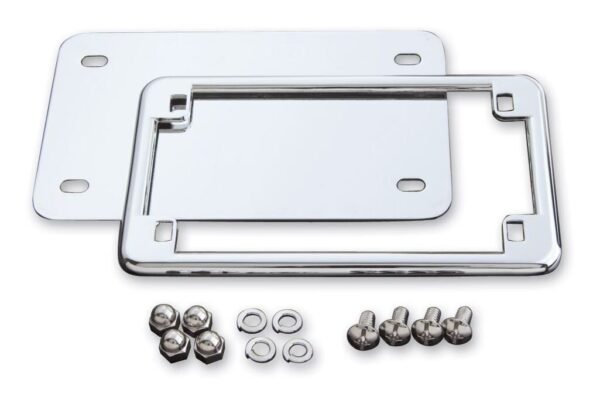 Milwaukee Twins License Plate Frame And Backing Plate Set