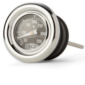 Milwaukee Twins Oil Tank Temperature Gauge For Harley Softail / Sportster 1983-2003