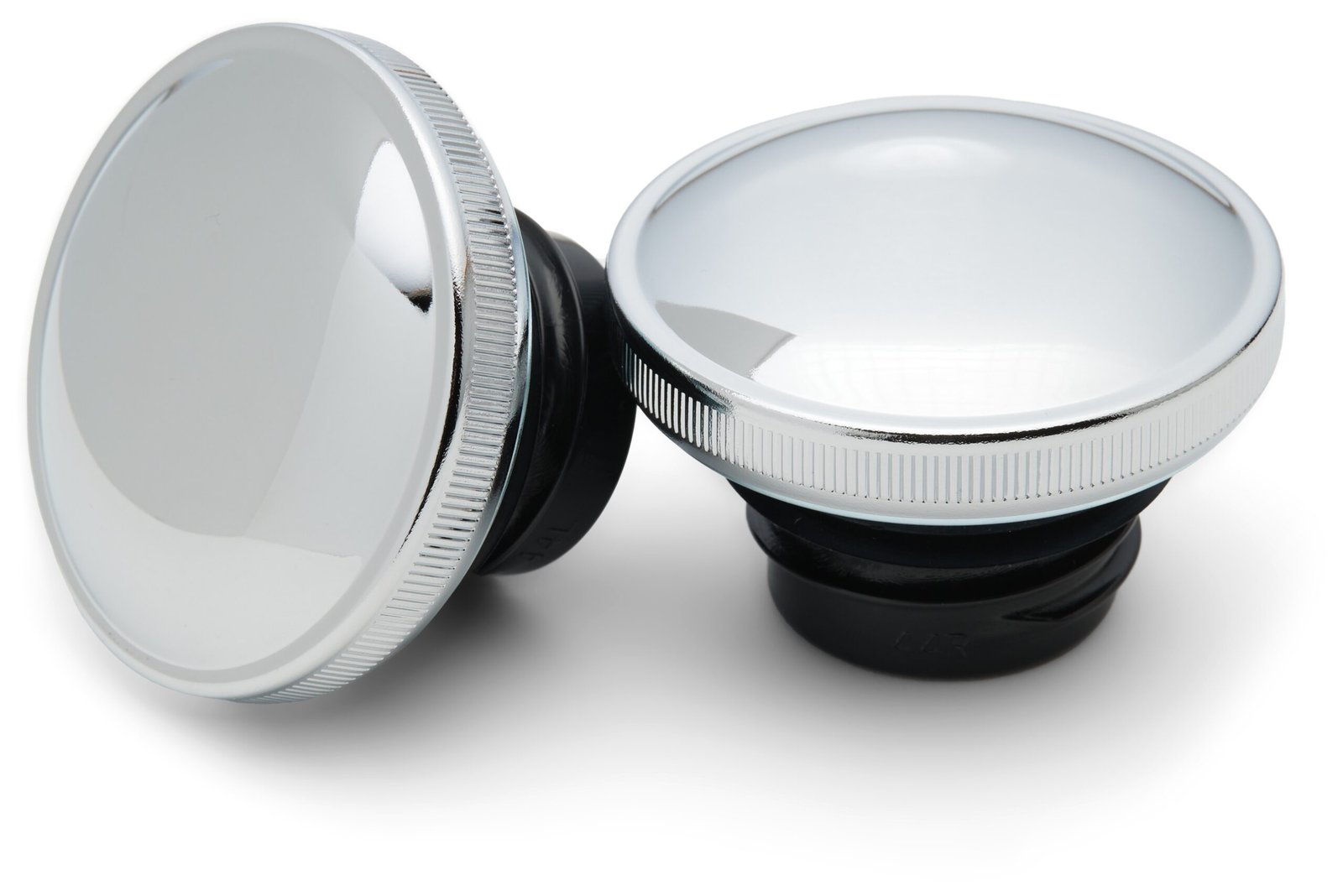 Milwaukee Twins Stock Style Gas Cap Set For Harley 1983-1995