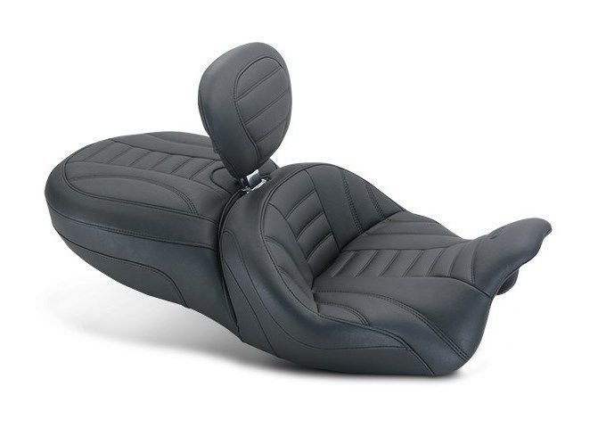 Mustang Standard Touring Deluxe Seat For Harley Freewheeler 2015-2025 - Image 4