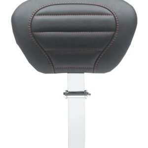 Mustang Driver Backrest Super Touring Deluxe Seat For Harley Touring