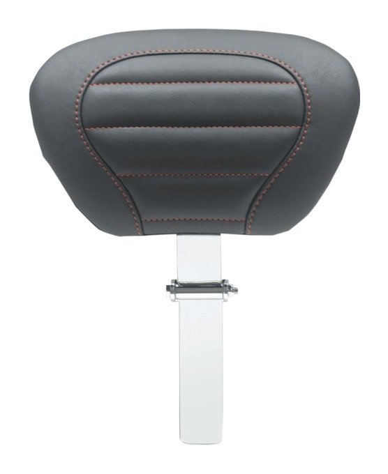 Mustang Driver Backrest Super Touring Deluxe Seat For Harley Touring