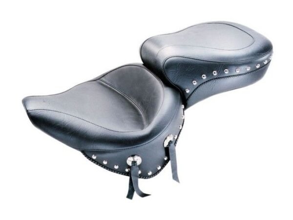 Mustang Wide Touring Smooth Seat For Harley