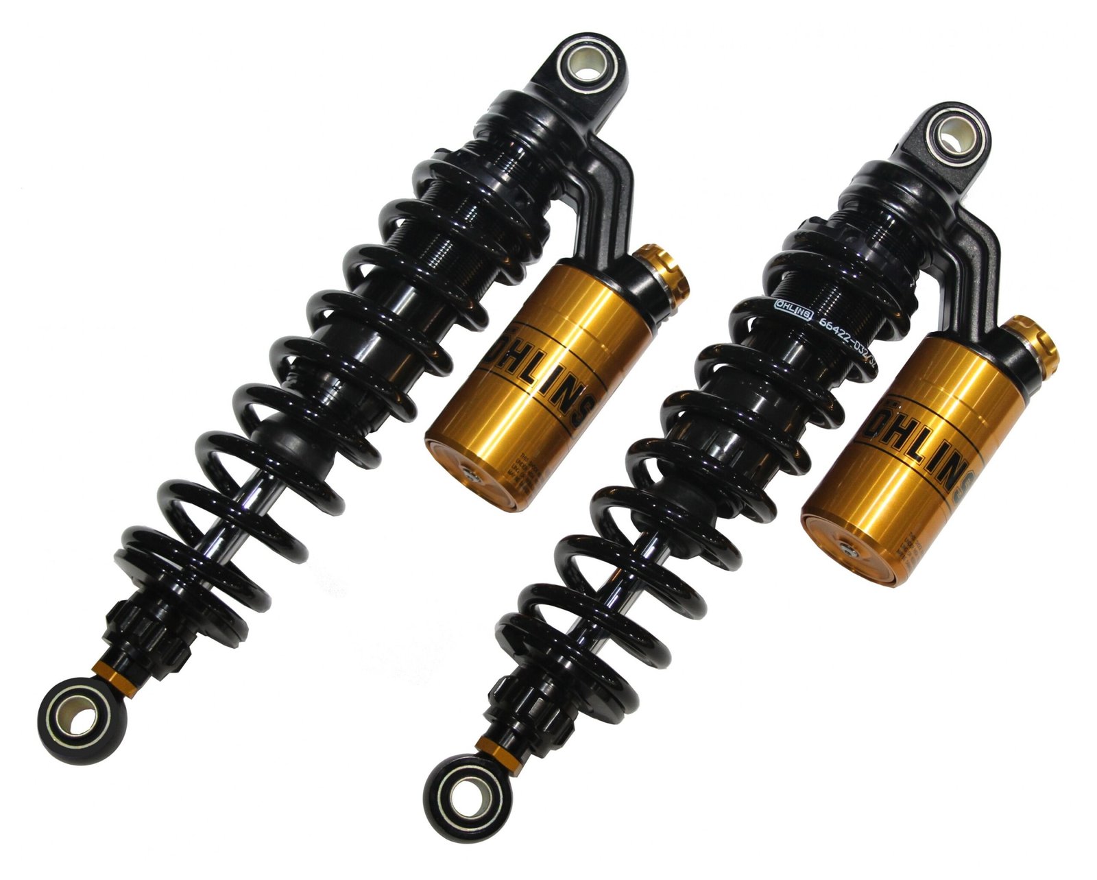Ohlins Limited Edition STX Pro Adjustable Rear Shocks For Harley Dyna 1991-2017