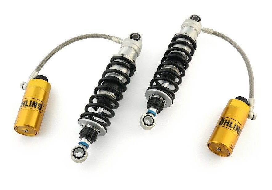 Ohlins STX Pro Reservoir Shocks For Harley Touring