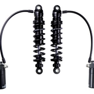 Ohlins STX Pro Blackout Reservoir Shocks For Harley Touring 2014-2026
