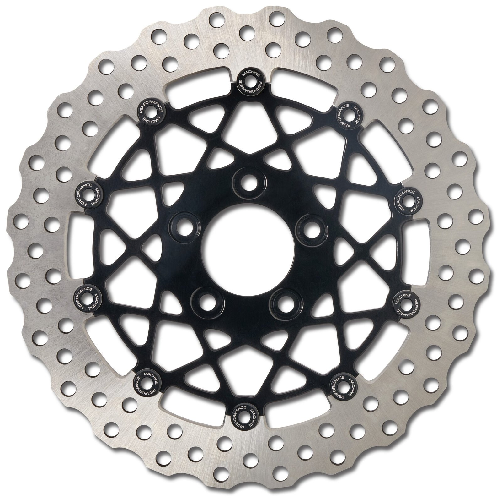 Performance Machine 11.5" Speedstar Floating Rear Rotor For Harley 2000-2017