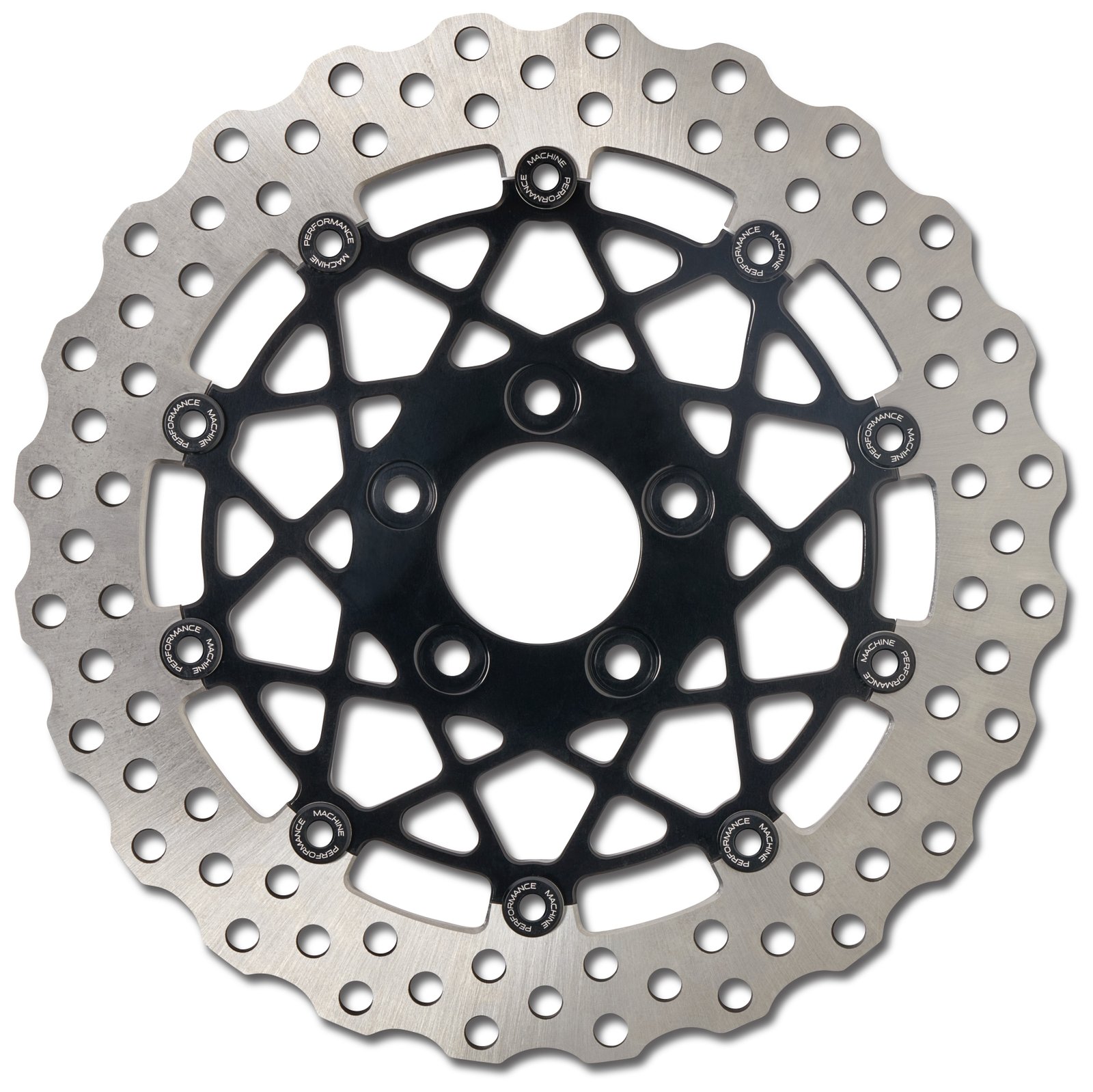 Performance Machine 11.5" Speedstar Floating Rear Rotor For Harley 2000-2017