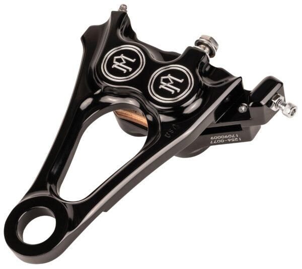 Performance Machine Integrated Four-Piston Rear Caliper For Harley M8 Softail 2018-2026