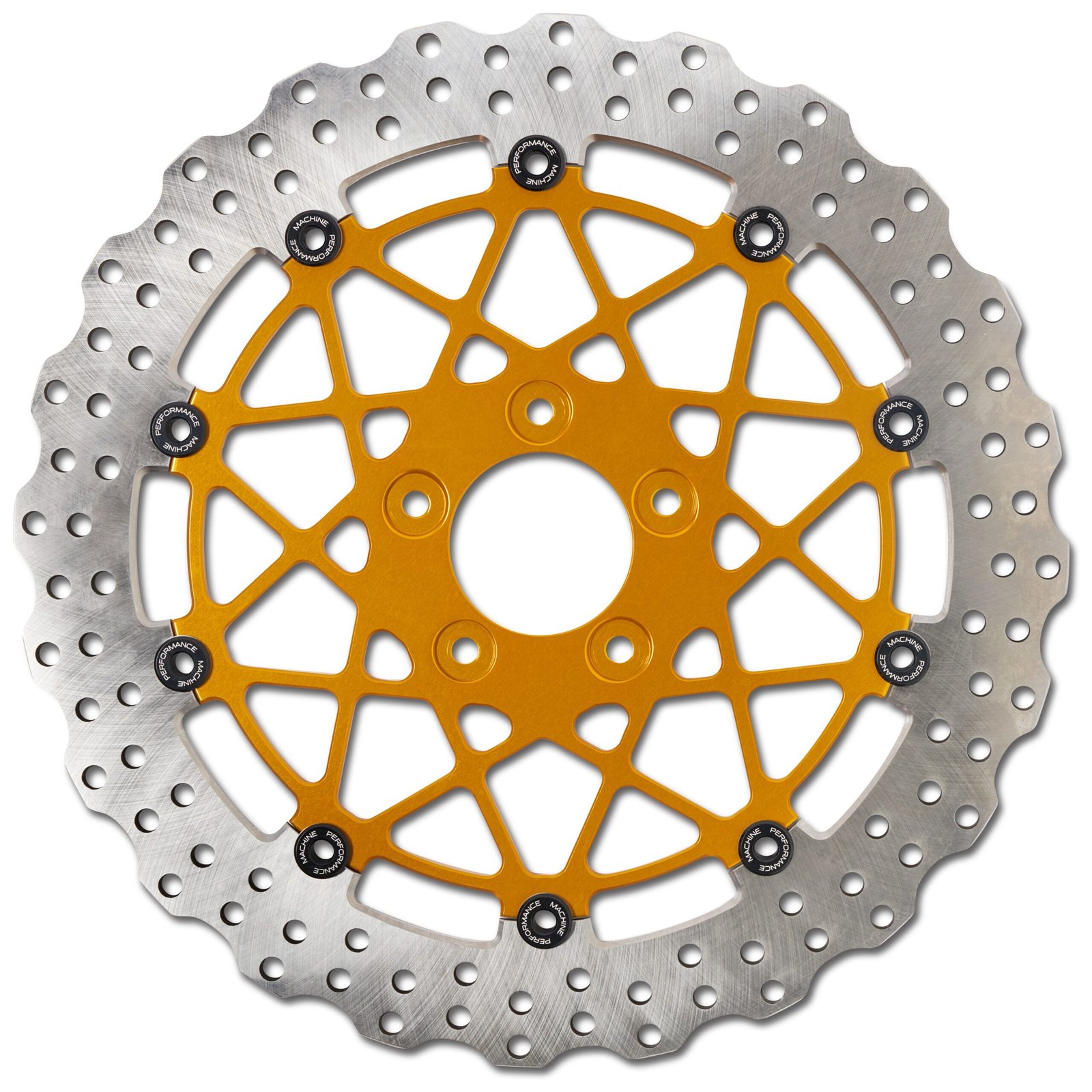 Performance Machine Speedstar 11.8" Floating Front Brake Rotor For Harley 2006-2026 - Image 2