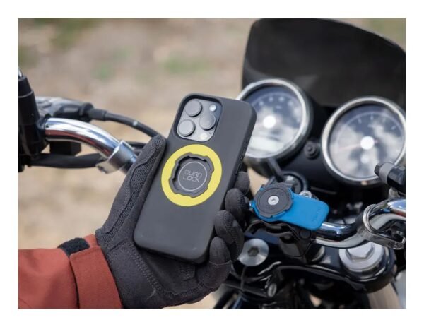 Quad Lock MAG Case with Handlebar Mount Kit & Vibration Damper For iPhone