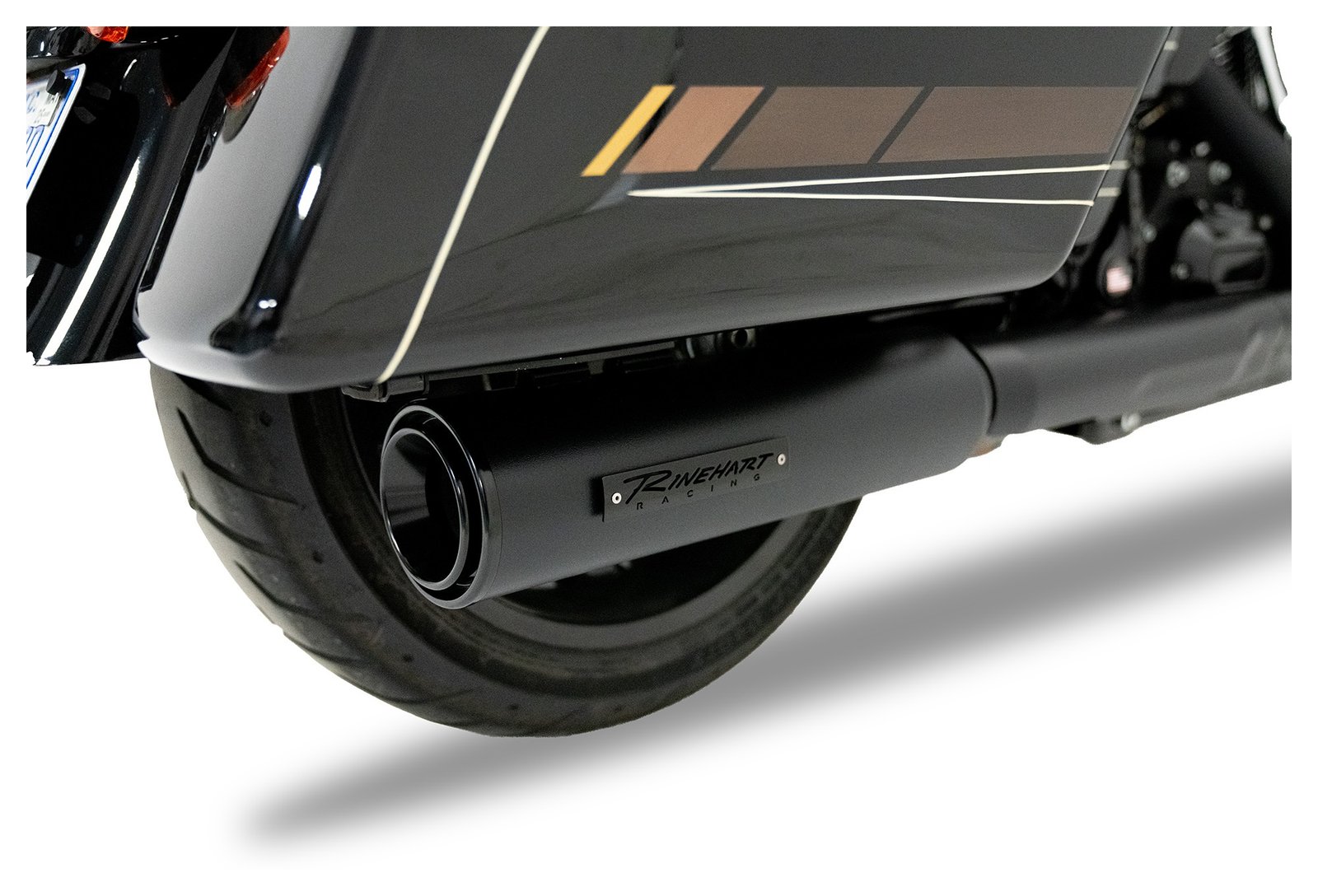 Rinehart 4 1/2" HP45 Slip-On Mufflers For Harley Touring 2017-2026 - Image 6