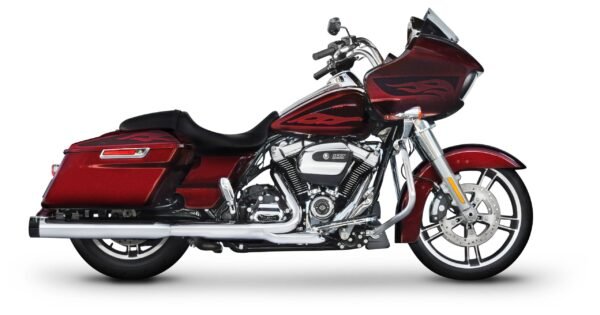 Rinehart 4" DBX 40 Slip-On Mufflers For Harley Touring