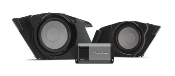 Rockford Fosgate Dual 10" Saddlebag Subwoofer Kit For Harley Touring 2014-2024