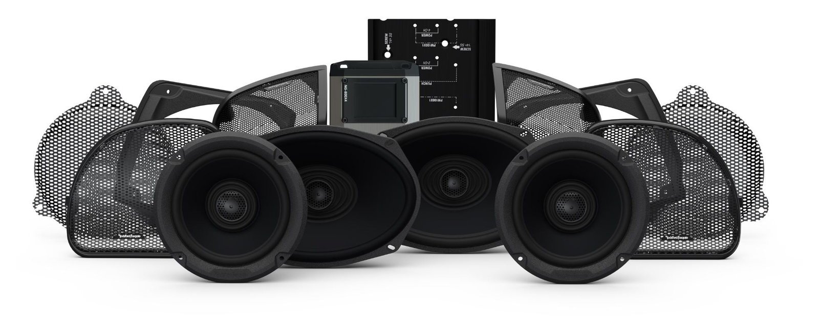 Rockford Fosgate Gen-3 Stage 3 Audio Kit For Harley