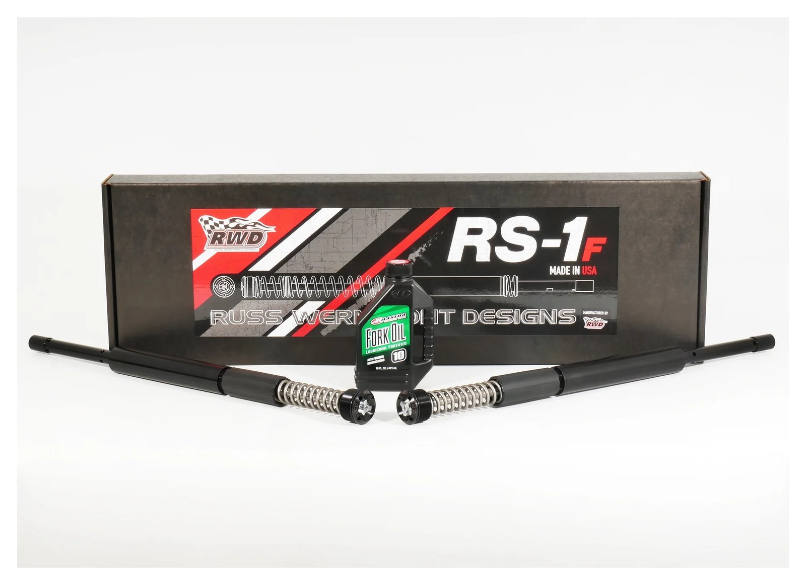 RWD V-Twin RS-1F Front Fork Cartridge Set For Harley - Image 5
