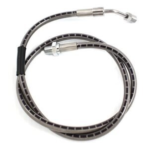 Russell Stainless Rear Brake Line For Harley Touring 1973-1980