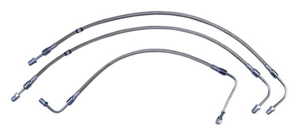 Russell Stainless Steel Front Brake Hoses For Harley FX 1981