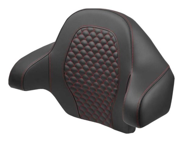 Saddlemen RoadSofa DS Dragon Scale Tour Pack Backrest Pad For Harley Touring 2014-2025