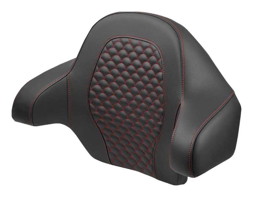 Saddlemen RoadSofa DS Dragon Scale Tour Pack Backrest Pad For Harley Touring 2014-2025