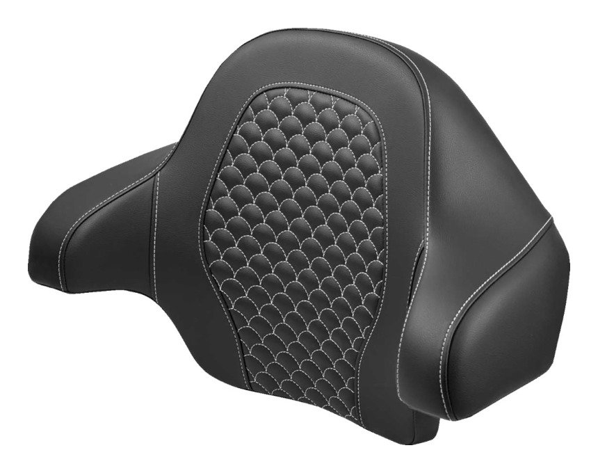 Saddlemen RoadSofa DS Dragon Scale Tour Pack Backrest Pad For Harley Touring 2014-2025 - Image 8