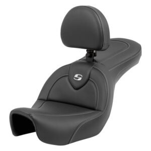 Saddlemen Roadsofa CF Carbon Fiber 2-Up Seat For Harley